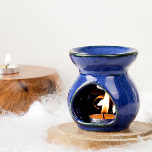 Blue Ceramic Aroma Diffuser Fragrance